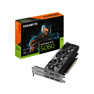 Placa de Video GIGABYTE GeForce RTX 5060 OC Low Profile 8G Placa de Video GIGABYTE GeForce RTX 5060 OC Low Profile 8G