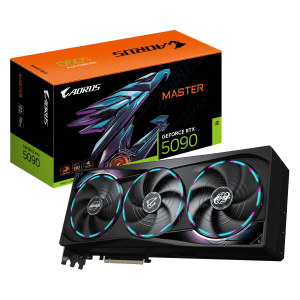 Placa de Video GIGABYTE AORUS GeForce RTX 5090 MASTER 32G Placa de Video GIGABYTE AORUS GeForce RTX 5090 MASTER 32G