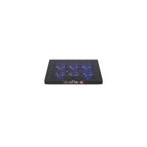 Base Xtech, 17″, 6 coolers, 6 posiciones , Led Base Xtech, 17″, 6 coolers, 6 posiciones , Led
