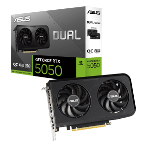 Placa de Video ASUS NVIDIA GeForce DUAL RTX5050 O8 Placa de Video ASUS NVIDIA GeForce DUAL RTX5050 O8
