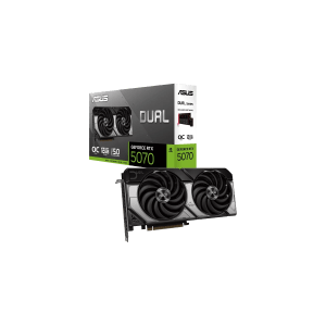 Placa de Video ASUS NVIDIA GeForce DUAL RTX5070 O12G GDDR7 Placa de Video ASUS NVIDIA GeForce DUAL RTX5070 O12G GDDR7