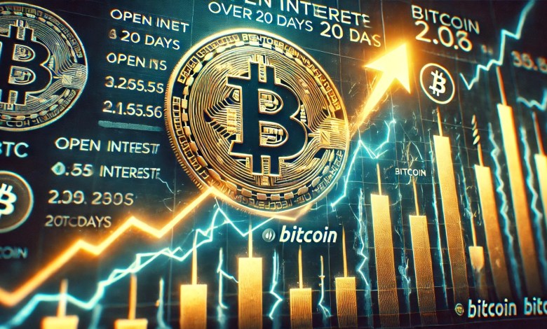 Bitcoin open interest surges by 20% in 20 days – Leverage sets the stage for volatility Bitcoin open interest surges by 20% in 20 days – Leverage sets the stage for volatility