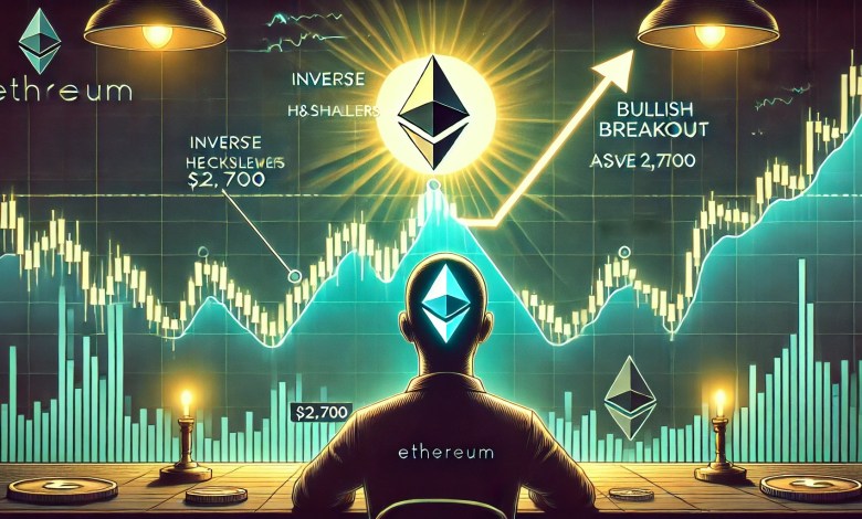 Ethereum Formation of Inverse H&S – Bull Eye Breaks ,700 Level Ethereum Formation of Inverse H&S – Bull Eye Breaks ,700 Level