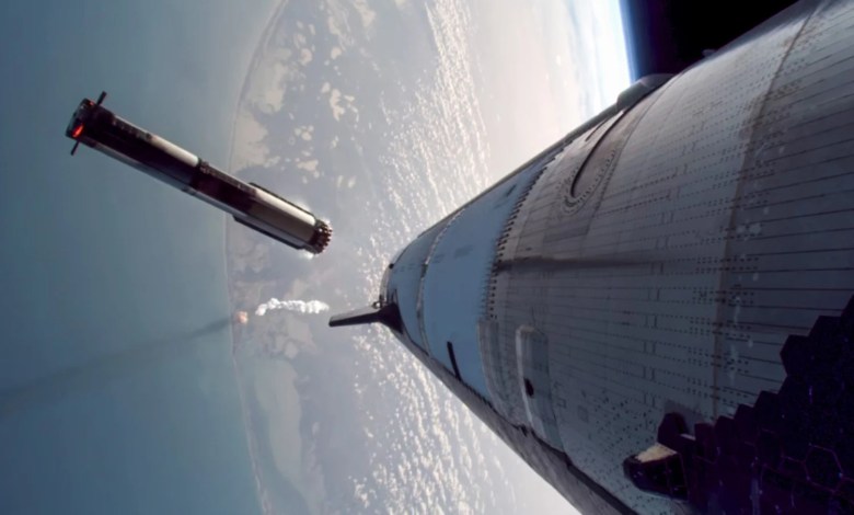 SpaceX’s starship runs out of control and burns after arriving in space SpaceX’s starship runs out of control and burns after arriving in space