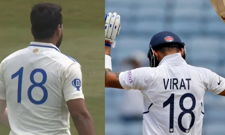 Why did Mukesh Kumar wear Virat Kohli’s Test Jersey No.18? BCCI explains Why did Mukesh Kumar wear Virat Kohli’s Test Jersey No.18? BCCI explains
