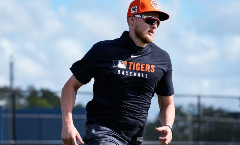 Tigers restore CF Parker Meadows for 2025 debut Tigers restore CF Parker Meadows for 2025 debut