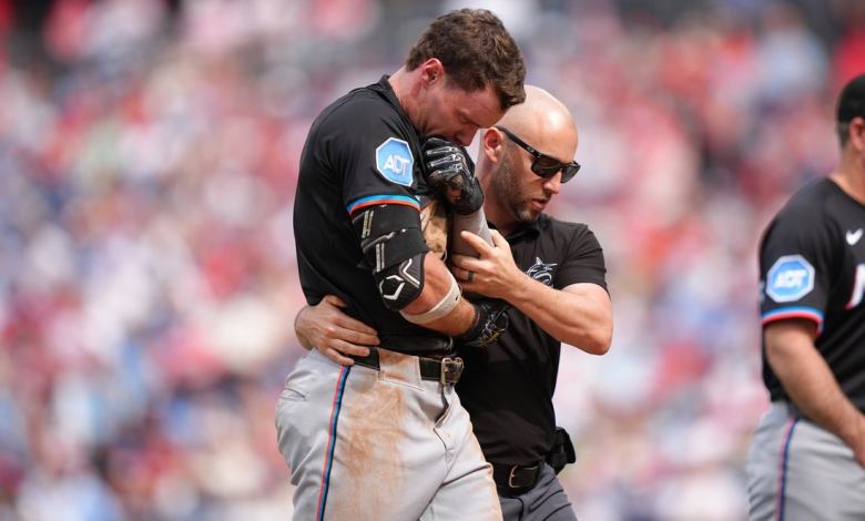 Griffin Conin (shoulder) Marlins at least two months Griffin Conin (shoulder) Marlins at least two months