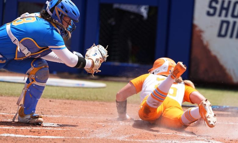 Number 7 to keep WCWS Title Hops alive to Tency Walk of Number 9 UCLA Number 7 to keep WCWS Title Hops alive to Tency Walk of Number 9 UCLA