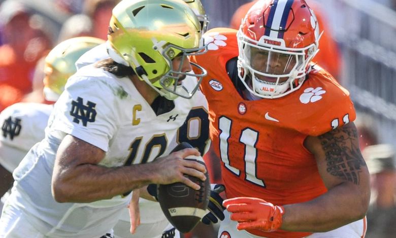 Claimson, Notre Dame Set 12-Game Football Series Claimson, Notre Dame Set 12-Game Football Series