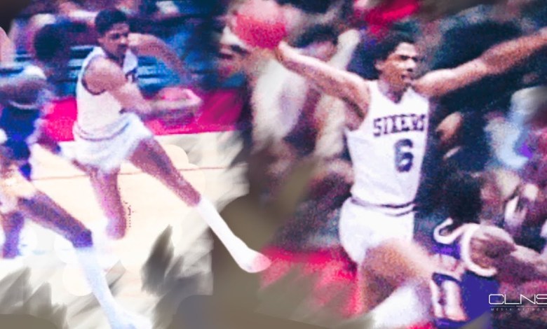 Iconic Play: Dr. J Julius Erving Cradle Dunk OTD 1983 Iconic Play: Dr. J Julius Erving Cradle Dunk OTD 1983