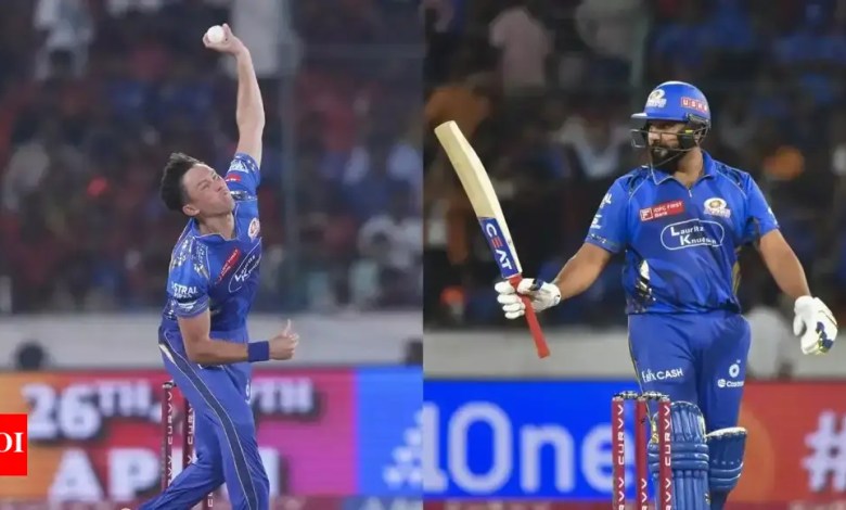 IPL 2025: Four-Ferre Krails Hyderabad of Trent Bault; Rohit Sharma inspired Mumbai to win another. Cricket news IPL 2025: Four-Ferre Krails Hyderabad of Trent Bault; Rohit Sharma inspired Mumbai to win another. Cricket news