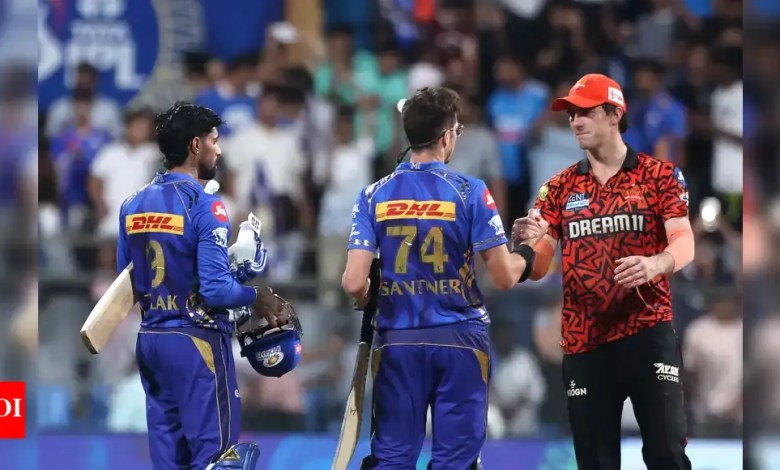 IPL Match Today, SRH vs MI: Team Prediction, Head-to-Hed, Hyderabad Pitch Report, Weather Update | Cricket news IPL Match Today, SRH vs MI: Team Prediction, Head-to-Hed, Hyderabad Pitch Report, Weather Update | Cricket news