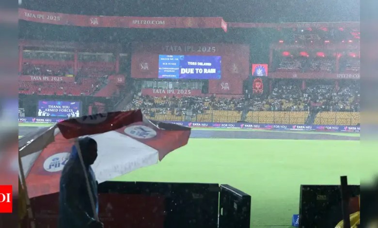 Bangalore season, RCB vs KKR: What is the cut-off time for a 5-over game in today’s IPL 2025 match? , Cricket news Bangalore season, RCB vs KKR: What is the cut-off time for a 5-over game in today’s IPL 2025 match? , Cricket news