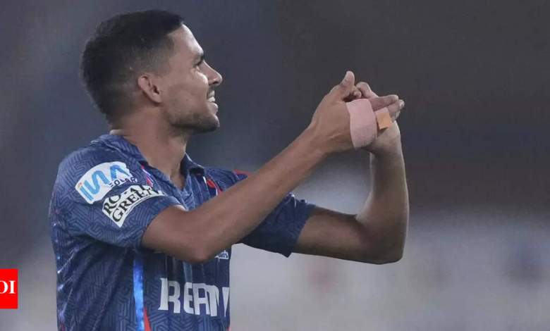 Watch: Akash Singh dedicated the wicket to Digvesh Rathi with a notebook signature celebration Watch: Akash Singh dedicated the wicket to Digvesh Rathi with a notebook signature celebration