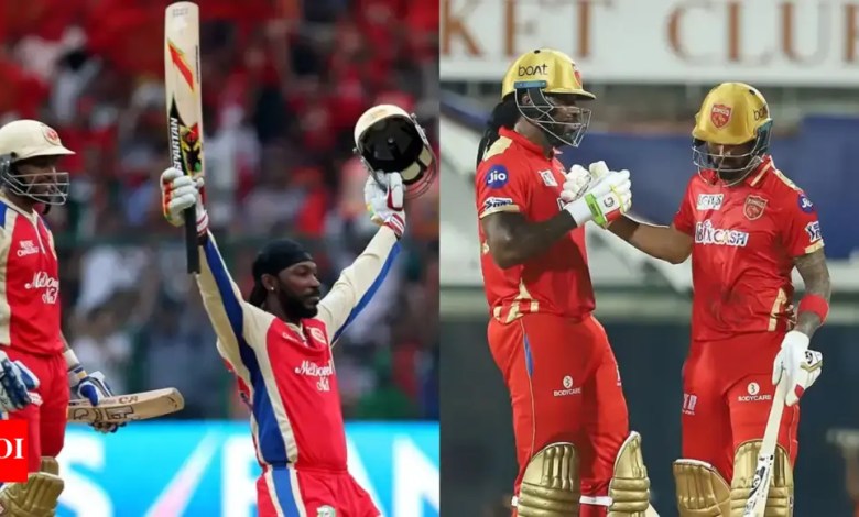 IPL 2025 Finals: Chris Gayle Who is between his former teams PBK, RCB? Her dress gives a hint! , Cricket news IPL 2025 Finals: Chris Gayle Who is between his former teams PBK, RCB? Her dress gives a hint! , Cricket news