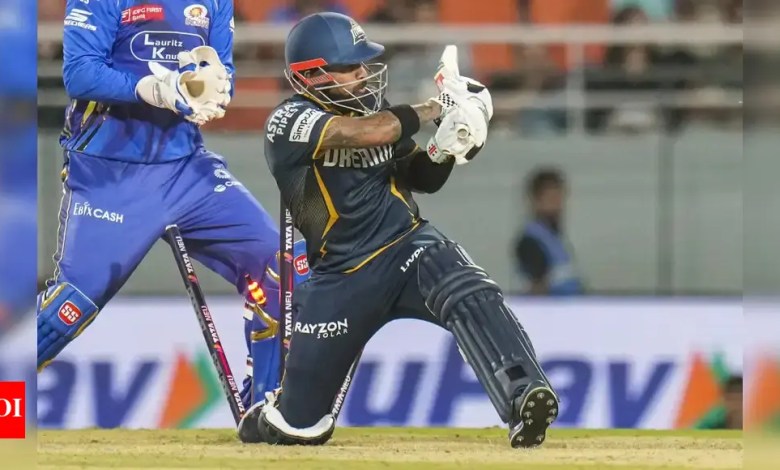 The bizarre dismissal fans of Gujarat Titans Batter suffered a setback – clock | Cricket news The bizarre dismissal fans of Gujarat Titans Batter suffered a setback – clock | Cricket news