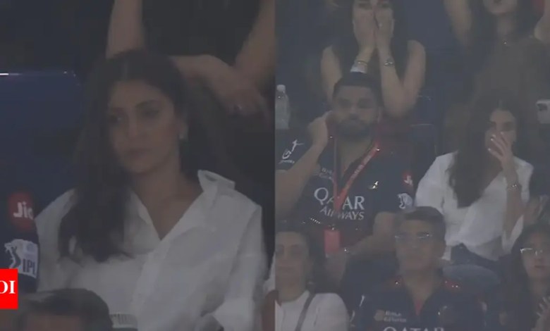 IPL 2025 Finals: Anushka Sharma’s disappointed eye says that all this after Virat Kohli’s dismissal. Cricket news IPL 2025 Finals: Anushka Sharma’s disappointed eye says that all this after Virat Kohli’s dismissal. Cricket news