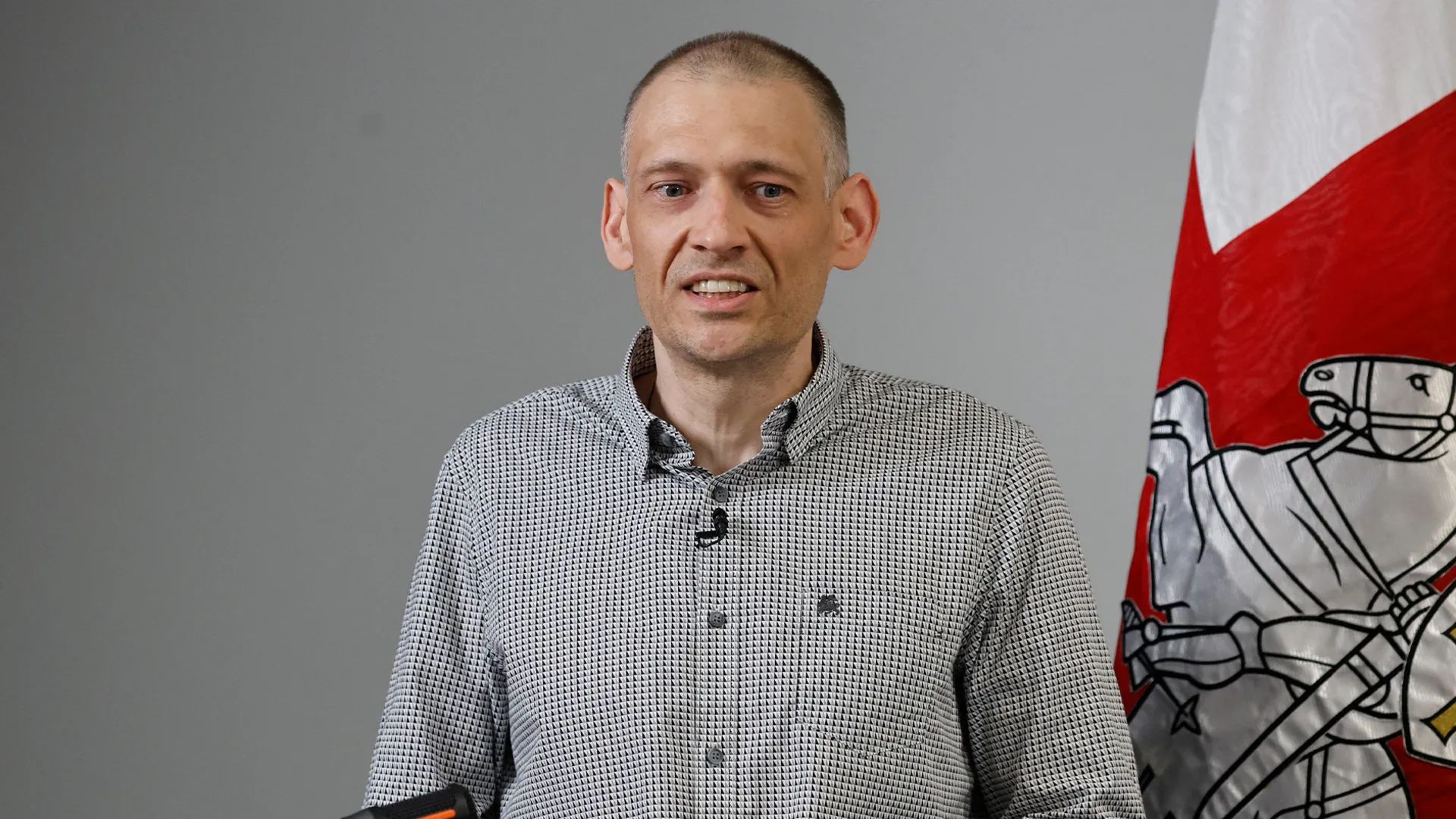 Freed Belarus opposition candidate says he will keep fighting Freed Belarus opposition candidate says he will keep fighting
