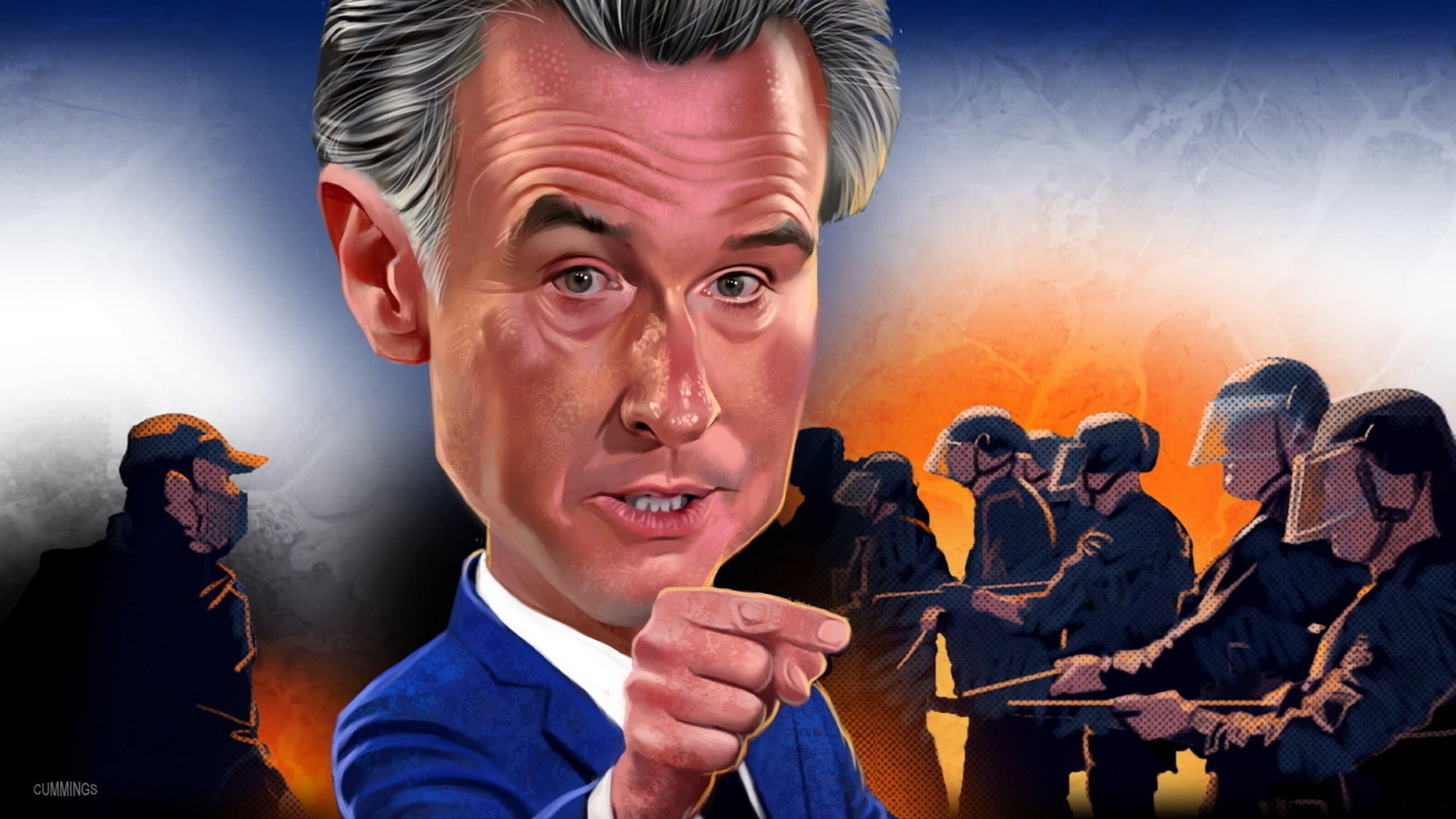 Gavin Newsom, California’s resister-in-chief Gavin Newsom, California’s resister-in-chief