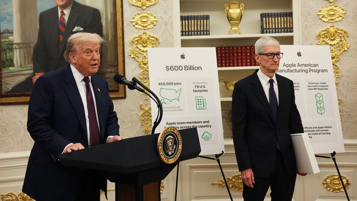 Trump Says Apple Is ‘Coming Home' With New Investment Trump Says Apple Is ‘Coming Home' With New Investment