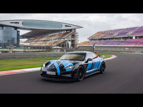 Porsche Taycan Turbo Weissach Running Aero Wheels and GT3 Fender Vents Porsche Taycan Turbo Weissach Running Aero Wheels and GT3 Fender Vents