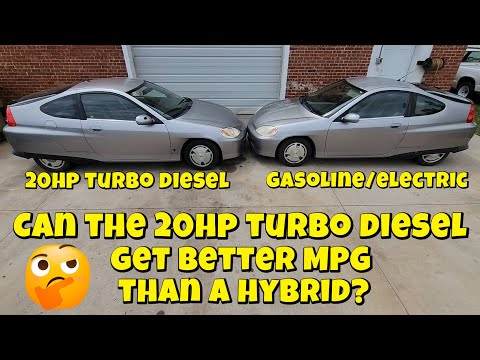 Want Better MPG Out of a Honda Insight? Install a Tiny Kubota Turbodiesel Want Better MPG Out of a Honda Insight? Install a Tiny Kubota Turbodiesel