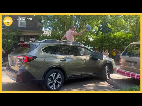 Neighborhood’s Parallel Parking Competition Is My Kind of Block Party Neighborhood’s Parallel Parking Competition Is My Kind of Block Party