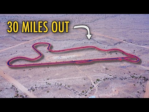 This Deserted Racetrack Is Almost 30 Miles From the Nearest Paved Road This Deserted Racetrack Is Almost 30 Miles From the Nearest Paved Road