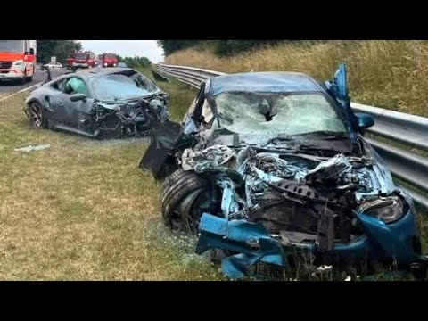 A Porsche and BMW Became One Fireball on the Nurburgring and Both Drivers Lived A Porsche and BMW Became One Fireball on the Nurburgring and Both Drivers Lived