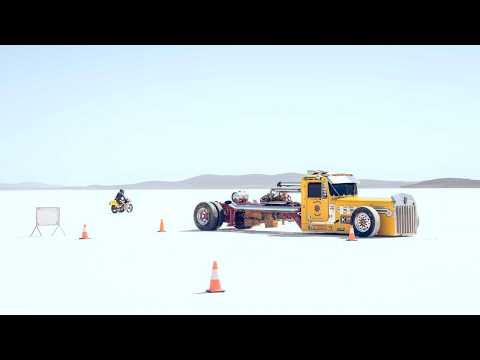Kenworth Semi Built to Break Land-Speed Records Is the Coolest Way to Go 140 MPH Kenworth Semi Built to Break Land-Speed Records Is the Coolest Way to Go 140 MPH