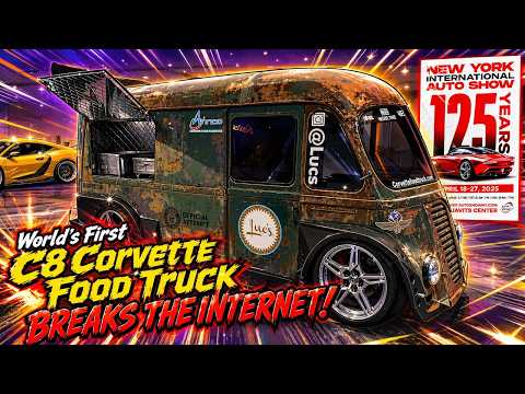 Corvette C8 Turned Food Truck Is About to Set a Guinness World Record Corvette C8 Turned Food Truck Is About to Set a Guinness World Record