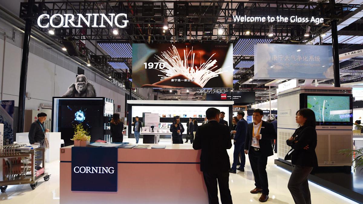 Corning Hits Record High After Signing Up AI Clients Corning Hits Record High After Signing Up AI Clients