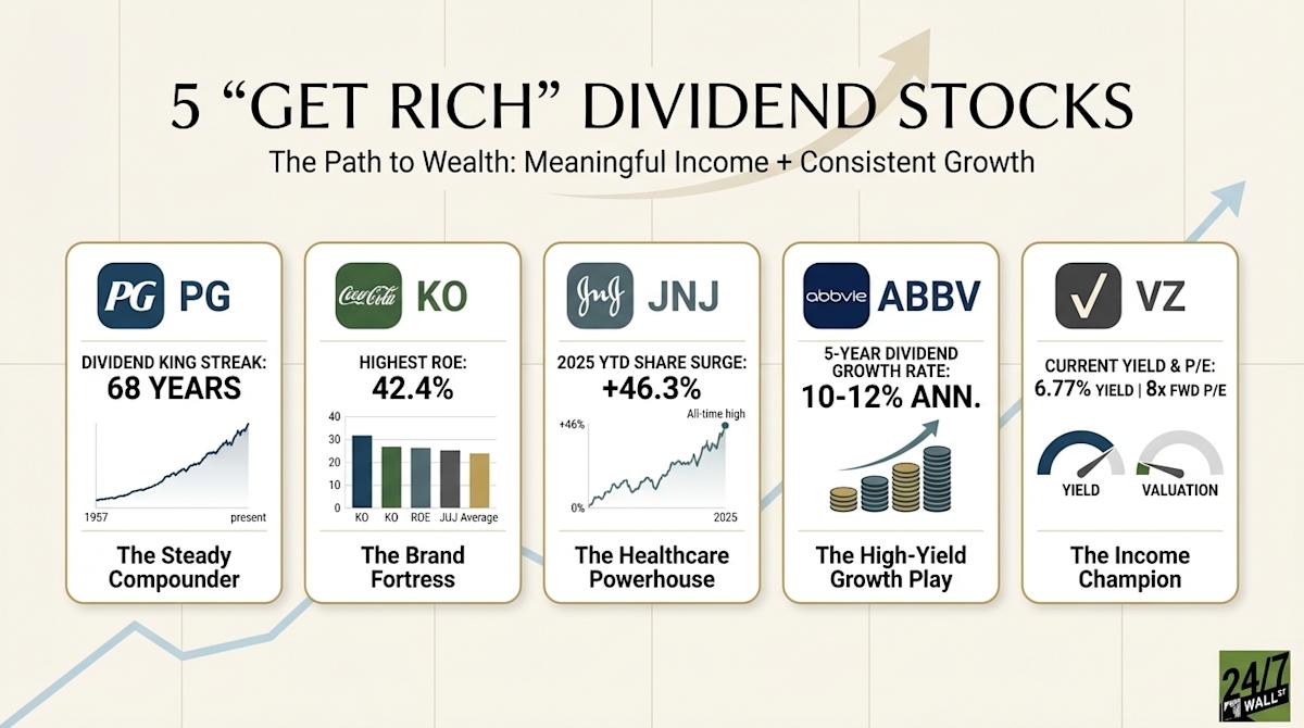 5 Dividend Powerhouses That Could Transform Your Portfolio Into a Wealth-Building Machine 5 Dividend Powerhouses That Could Transform Your Portfolio Into a Wealth-Building Machine