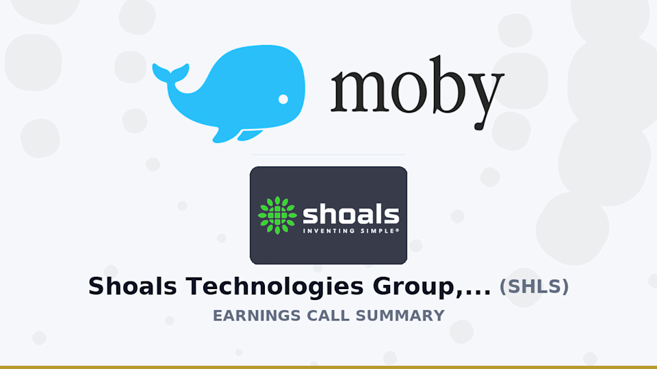 Shoals Technologies Group, Inc. Q4 2025 Earnings Call Summary Shoals Technologies Group, Inc. Q4 2025 Earnings Call Summary