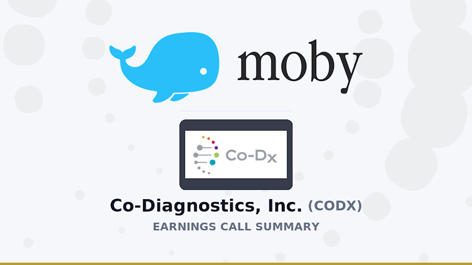Co-Diagnostics, Inc. Q4 2025 Earnings Call Summary Co-Diagnostics, Inc. Q4 2025 Earnings Call Summary
