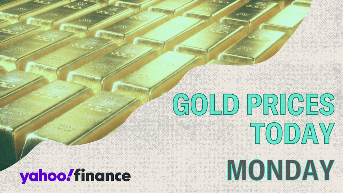 Gold down nearly 6% from last week’s opening Gold down nearly 6% from last week’s opening