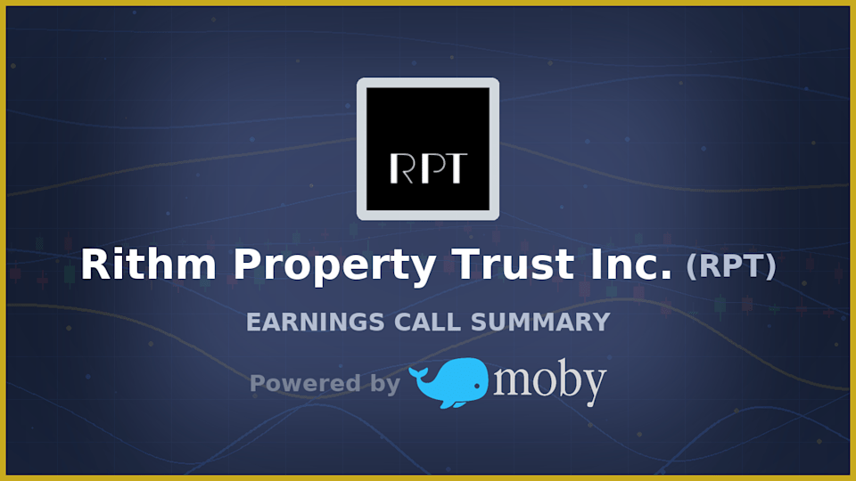 Rithm Property Trust Inc. Q4 2025 Earnings Call Summary Rithm Property Trust Inc. Q4 2025 Earnings Call Summary