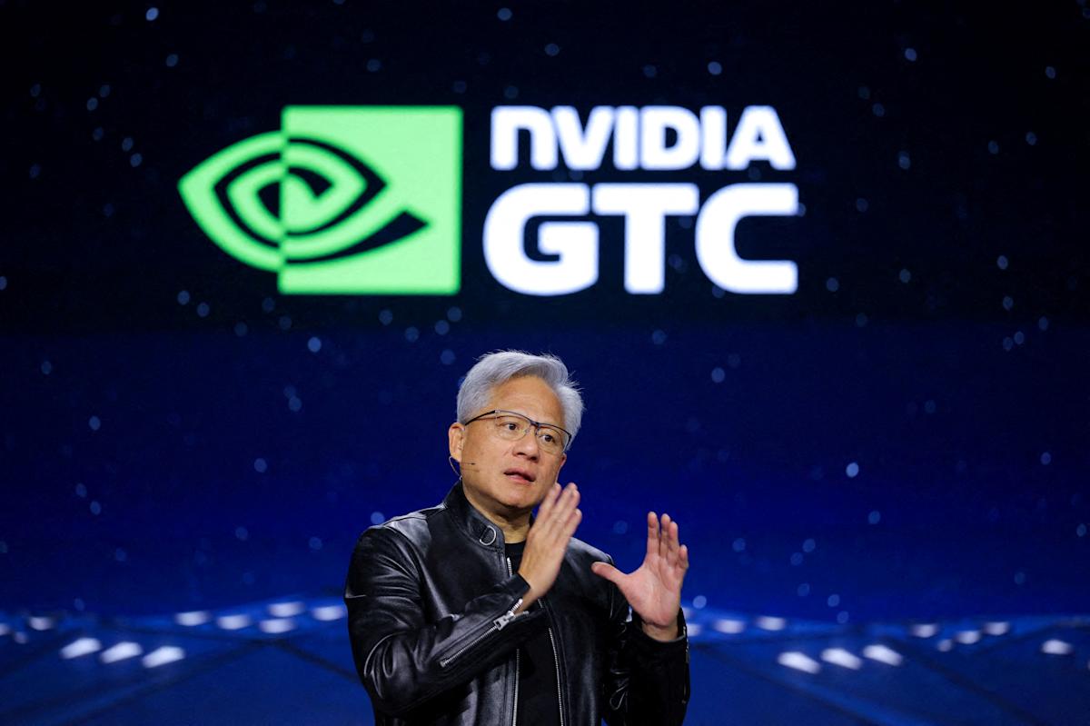 Nvidia stock on track for record close, pushing market cap over trillion once again Nvidia stock on track for record close, pushing market cap over trillion once again