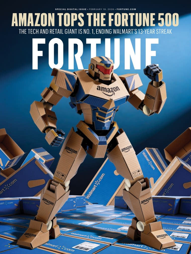 Amazon dethrones Walmart as No. 1 on the Fortune 500. There’s a big upside to their rivalry Amazon dethrones Walmart as No. 1 on the Fortune 500. There’s a big upside to their rivalry