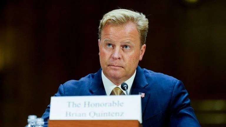 Brian Quintenz Suddenly Dropped From CFTC Chair Nomination Vote Roster Brian Quintenz Suddenly Dropped From CFTC Chair Nomination Vote Roster