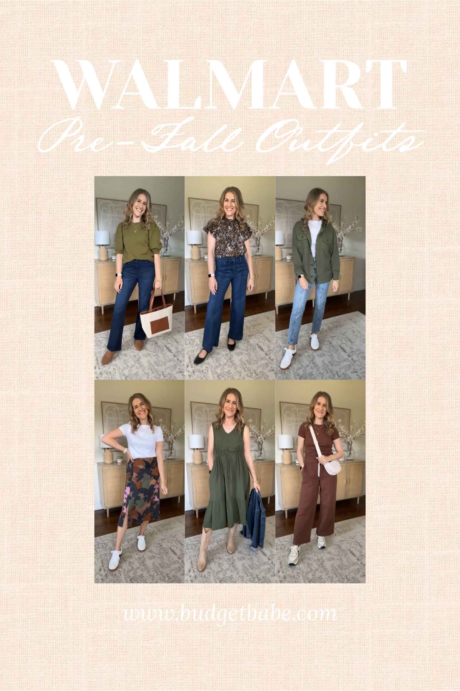 Walmart Affordable Pre-Fall Outfits Walmart Affordable Pre-Fall Outfits