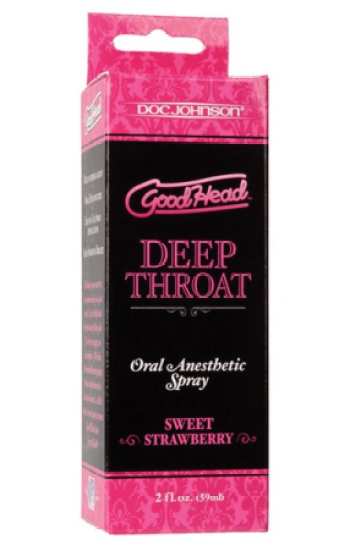 Good Head Deep Throat Spray Strawberry Good Head Deep Throat Spray Strawberry