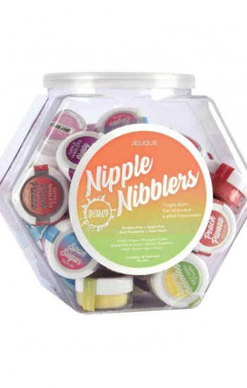 Jelique Nipple Nibblers Sour Tingle Balm Assorted 3gm Singles Jelique Nipple Nibblers Sour Tingle Balm Assorted 3gm Singles