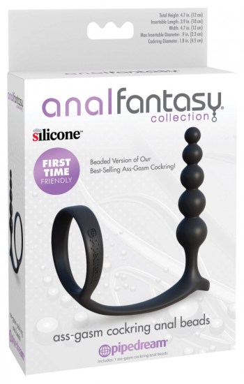Anal Fantasy Collection Ass-gasm Cockring Anal Beads Anal Fantasy Collection Ass-gasm Cockring Anal Beads