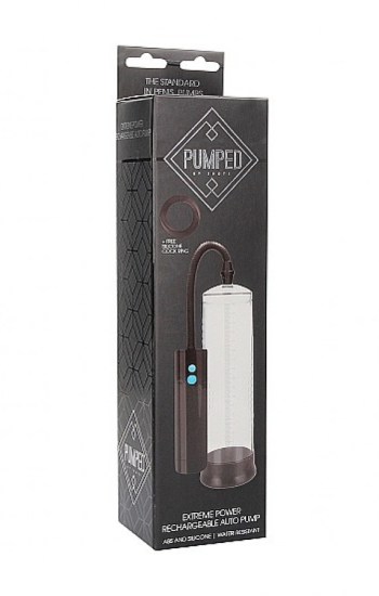 Extreme Power Rechargeable Auto Pump Transparent Extreme Power Rechargeable Auto Pump Transparent