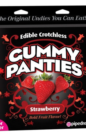 Edible Crotchless Gummy Panties Strawberry Edible Crotchless Gummy Panties Strawberry