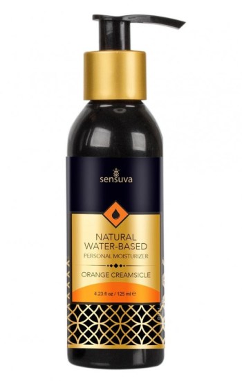 Sensuva Natural Water Based Orange Creamsicle Flavored Lubricant 4.23oz Sensuva Natural Water Based Orange Creamsicle Flavored Lubricant 4.23oz