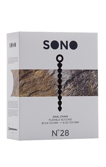 No.28 Anal Chain Black No.28 Anal Chain Black