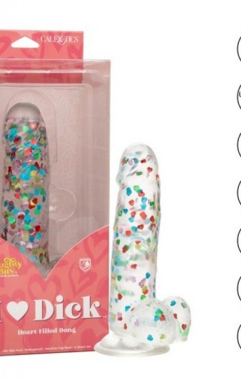 Naughty Bits® I Love Dick™ Heart-filled Dong Naughty Bits® I Love Dick™ Heart-filled Dong