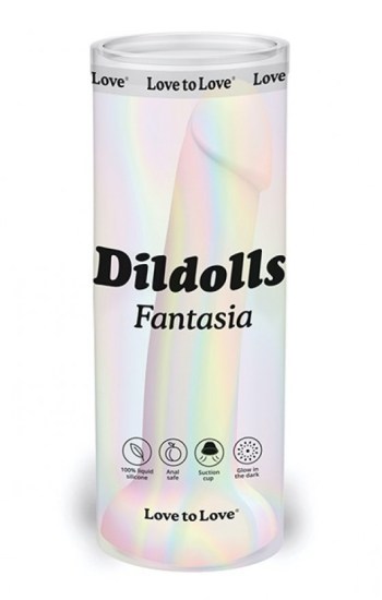 Love to Love Curved Suction Cup Dildolls Fantasia Asst Colors Love to Love Curved Suction Cup Dildolls Fantasia Asst Colors
